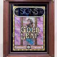 Signs of the Times Magazine Cover Glass Art