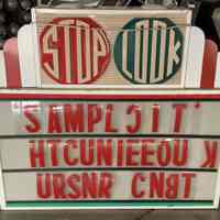          Stop Look Changeable Message Sign picture number 2
   