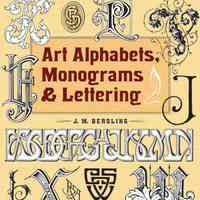 Art Monograms and Lettering by J.M. Bergling and V.C. Bergling