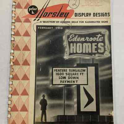 Peter B. Horsley Display Designs: A Selection of Modern Ideas for Illuminated Signs