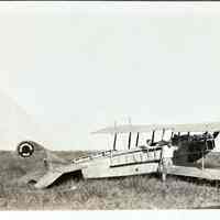 Southwest Outdoor Advertising Company Airplane with Figures - Photograph