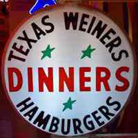          Texas Weiners Internally Illuminated Lightbulb & Plastic Sign picture number 2
   