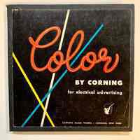 Corning Glass Neon Tube Color Chart Booklet