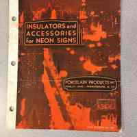 Insulators and Accessories for Neon Signs - Porcelain Products Catalogue