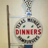          Texas Weiners Internally Illuminated Lightbulb & Plastic Sign picture number 5
   