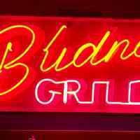 Budna Bar & Grill Neon Sign