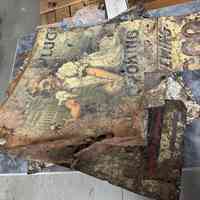          Hand-Painted Tin Sign Scrap picture number 2
   