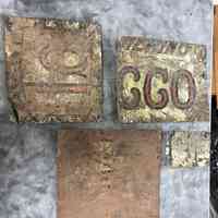          Hand-Painted Tin Sign Scrap picture number 7
   