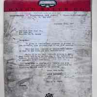 Haydu Sales Letter & Price List for Customer