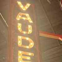          Vaudeville Lightbulb-illuminated Wood Sign picture number 2
   