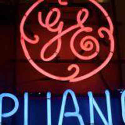 General Electric Neon Skeleton Sign
