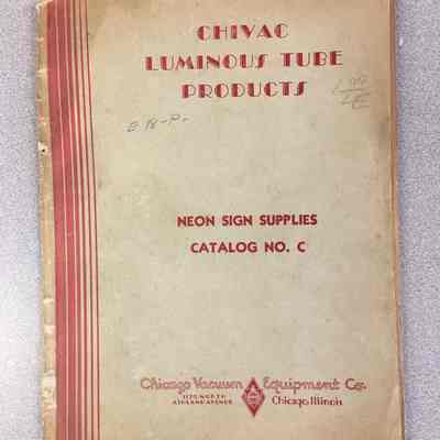 Chivac Luminous Tube Products Catalogue