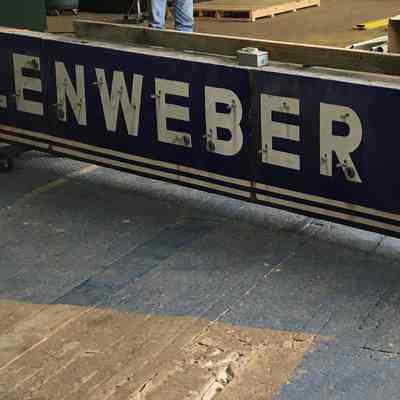 Wullenweber Motors Metal Sign