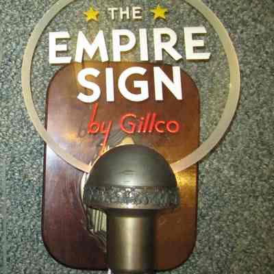 Gilco Empire Sign Salesman Sample