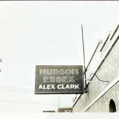 Hudson Essex Alex Clark Early Neon Sign - Photograph