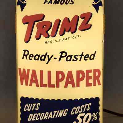 Trimz Wallpaper Point-of-Purchase Plastic Sign