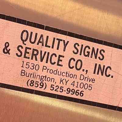 Sign tag