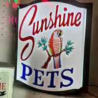 Sunshine Pets Salesman Sample Sign