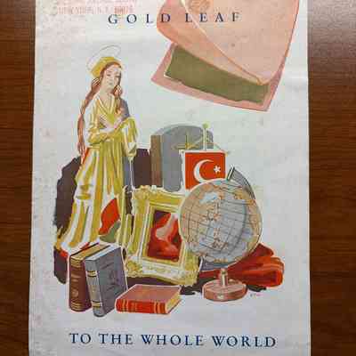 August Ruhl Gold Leaf Promotional Pamphlet