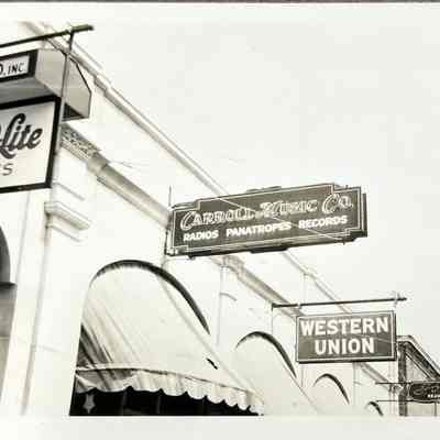 Early Neon Signs - Photograph