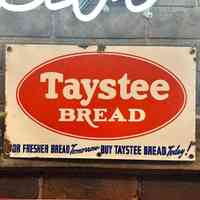 Taystee Bread Porcelain Sign