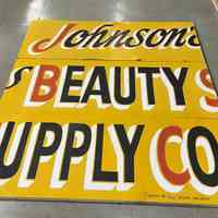 Cassius Clay Sr. Beauty Shop Sign