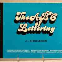 The ABC of Lettering by J.I. Biegeleisen