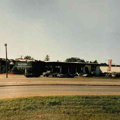 Original location of sign