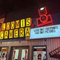 Loomis Camera Signage Storefront
