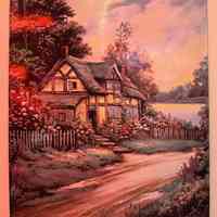          Pastoral Scene Porcelain Enamel Display picture number 1
   