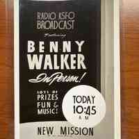 Radio KSFO Show Card Photograph