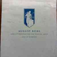          August Ruhl Gold Leaf Promotional Pamphlet picture number 2
   