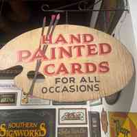          Hand-Painted Cards Sign picture number 2
   