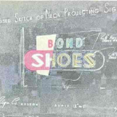 Back Bay Sign Company Neon Projecting Sign Sketch