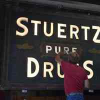          Stuertz Drugs Opal Glass Sign picture number 3
   