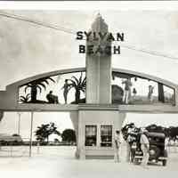 Sylvan Beach Billboard & Early Neon Signs - Photograph