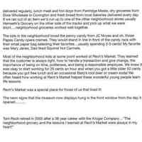          Additional context of Rech's Market from Donors p2
   