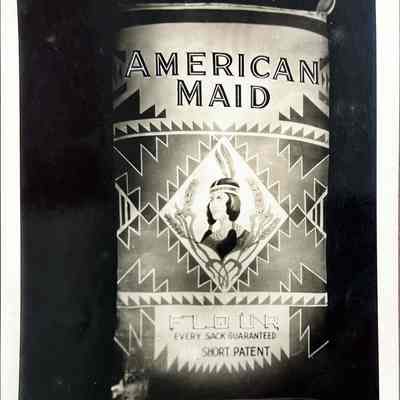 American Maid Flour Sign - Photograph