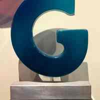 "G" Formed Plastic Letter Sign