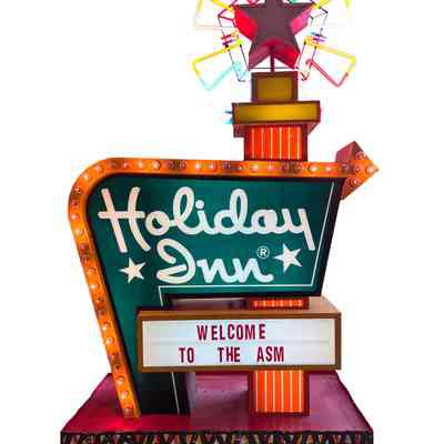 Holiday Inn Great Sign Scale Model