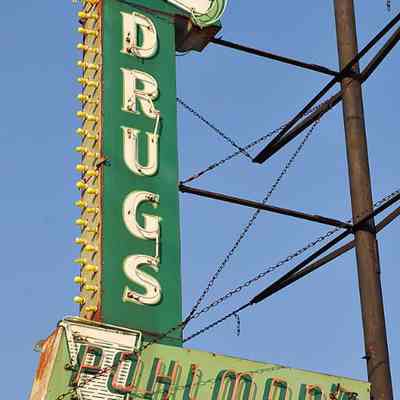 Pohlman's Pharmacy Sign
