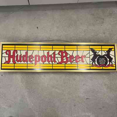 Hudepohl Plastic Sign