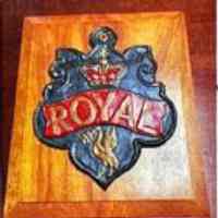 Royal Insurance Company Limited Wooden Fire Marker
