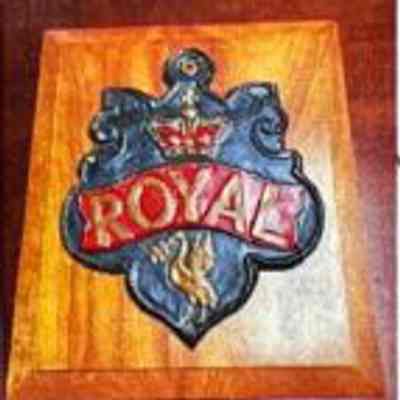 Royal Insurance Company Limited Wooden Fire Marker
