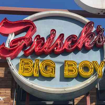 Frisch's Big Boy Neon Sign
