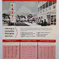 Spanjer Bros. Plexiglas Service Flyer