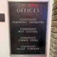 Music Hall Metal Office Sign