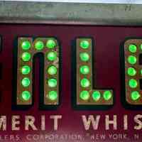          Schenley's Whiskies Wood Punchout Sign picture number 2
   