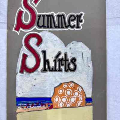 Pfister Art Service Hand-Lettered Showcard Sample
