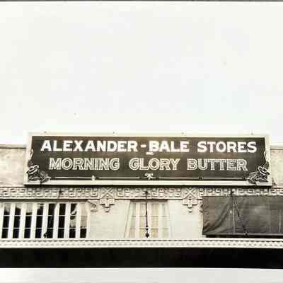 Alexander-Bales Morning Glory Butter Early Neon Sign - Photograph